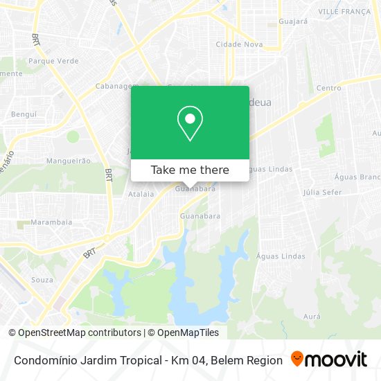 Condomínio Jardim Tropical - Km 04 map