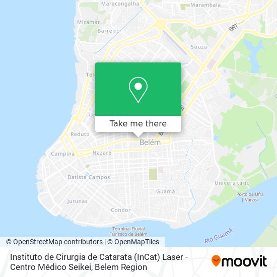 Instituto de Cirurgia de Catarata (InCat) Laser - Centro Médico Seikei map