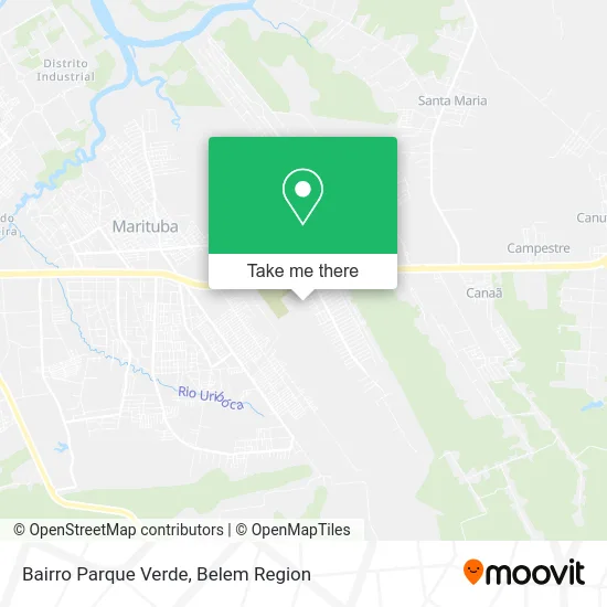 Bairro Parque Verde map