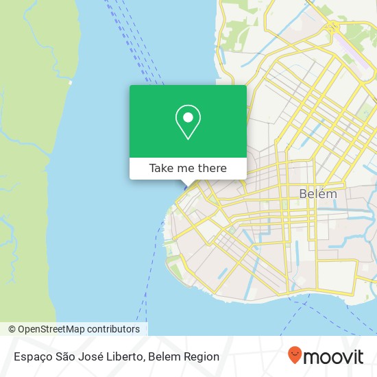 Espaço São José Liberto map