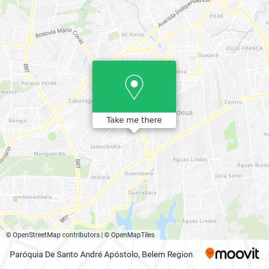 Paróquia De Santo André Apóstolo map