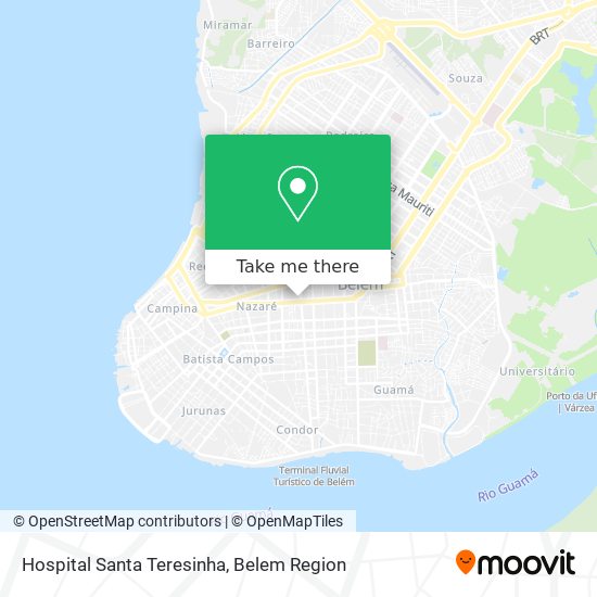 Hospital Santa Teresinha map