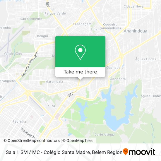 Mapa Sala 1 SM / MC - Colégio Santa Madre