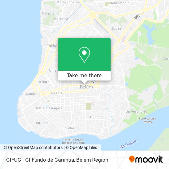 GIFUG - GI Fundo de Garantia map