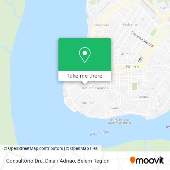 Consultório Dra. Dinair Adriao map