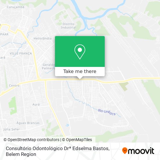 Mapa Consultório Odontológico Drª Edselma Bastos