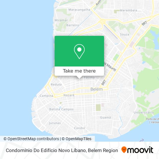 Condomínio Do Edifício Novo Líbano map