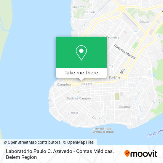 Laboratório Paulo C. Azevedo - Contas Médicas map