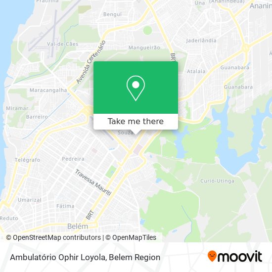 Ambulatório Ophir Loyola map