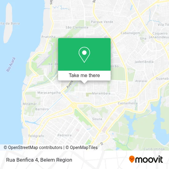 Rua Benfica 4 map