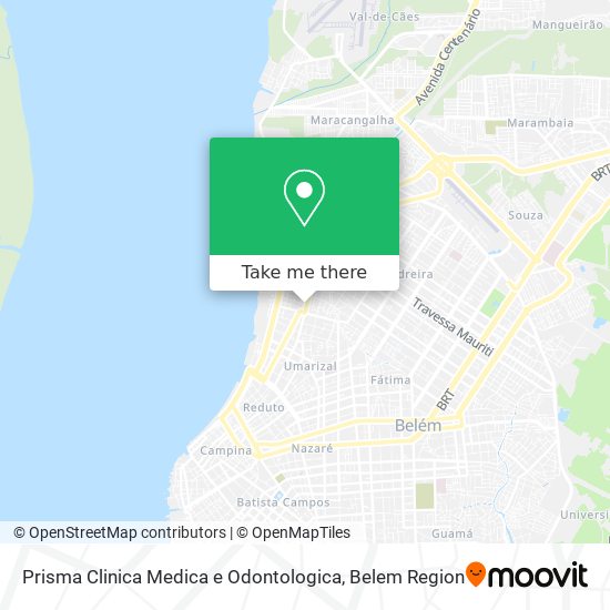 Prisma Clinica Medica e Odontologica map