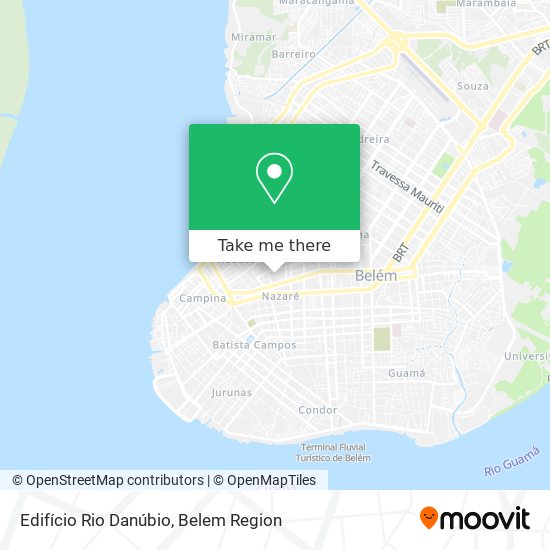 Edifício Rio Danúbio map