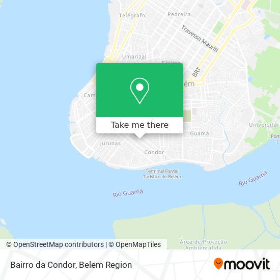 Bairro da Condor map