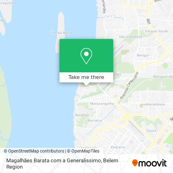 Magalhães Barata com a Generalissimo map