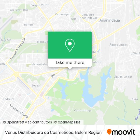 Vênus Distribuidora de Cosméticos map