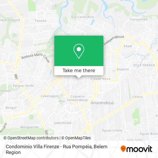 Condominio Villa Firenze - Rua Pompéia map