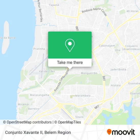 Conjunto Xavante II map