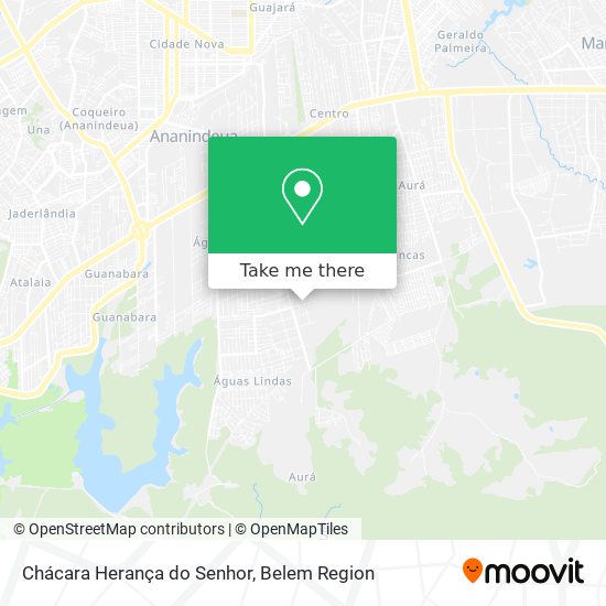 Chácara Herança do Senhor map
