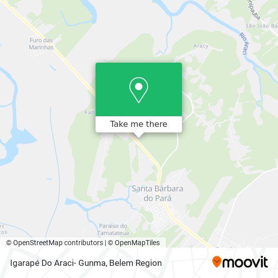 Igarapé  Do Araci- Gunma map