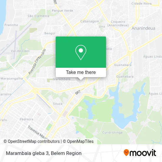 Marambaia gleba 3 map