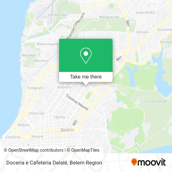 Doceria e Cafeteria Delalê map