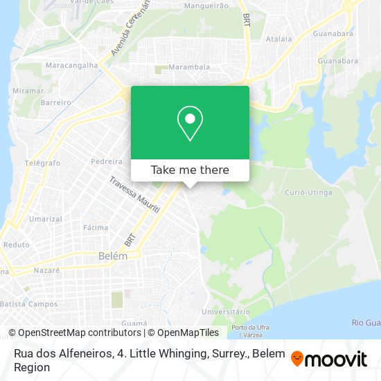 Rua dos Alfeneiros, 4. Little Whinging, Surrey. map