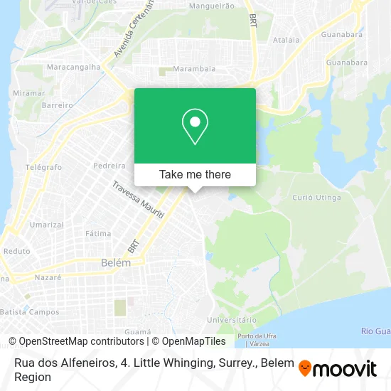 Rua dos Alfeneiros, 4. Little Whinging, Surrey. map