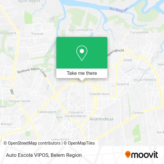 Auto Escola VIPOS map
