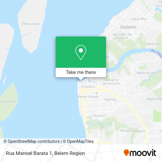 Rua Manoel Barata 1 map