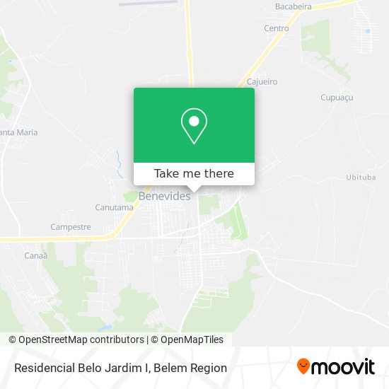 Residencial Belo Jardim I map