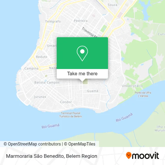 Marmoraria São Benedito map