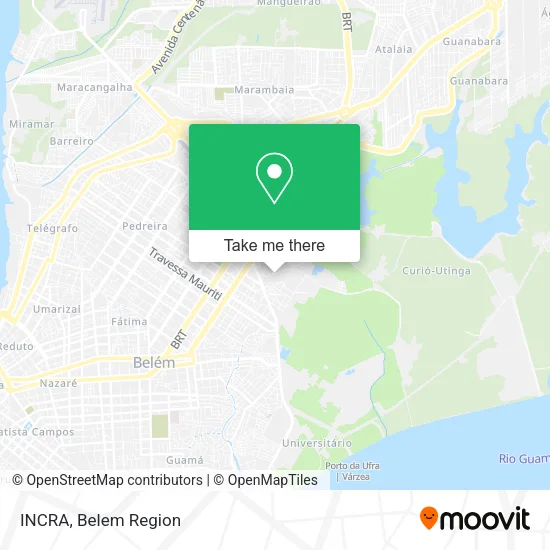 INCRA map