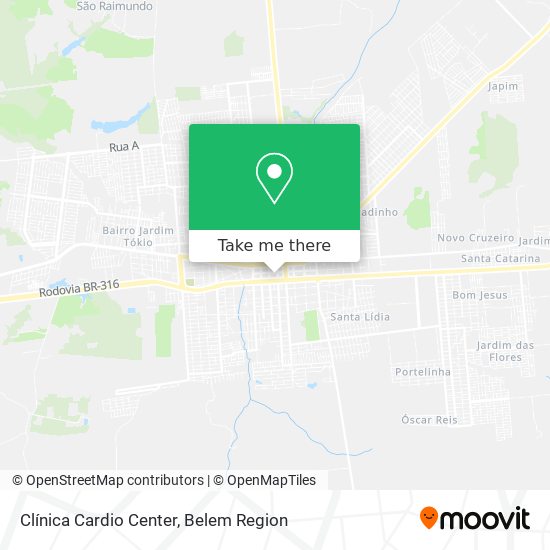 Clínica Cardio Center map
