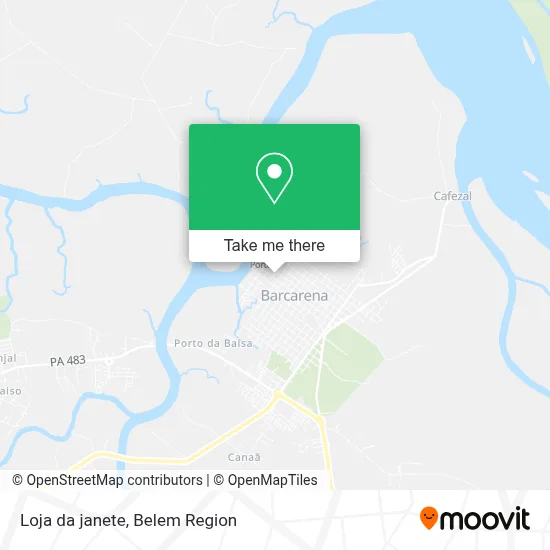 Loja da janete map