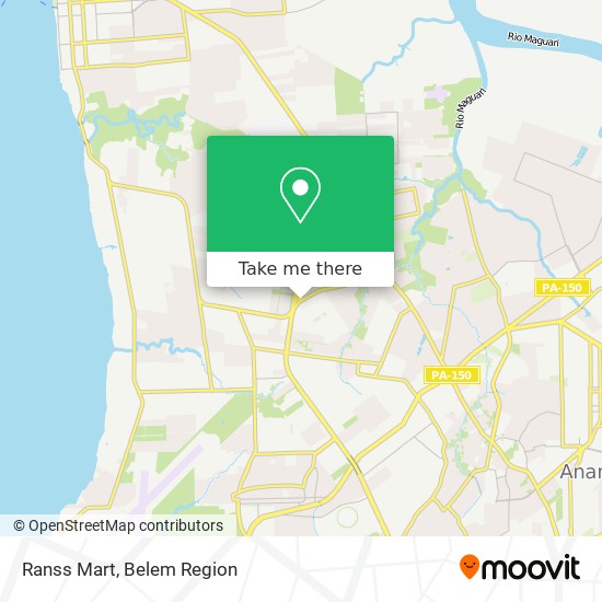 Mapa Ranss Mart