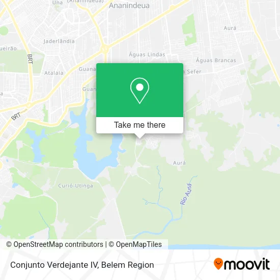 Conjunto Verdejante IV map