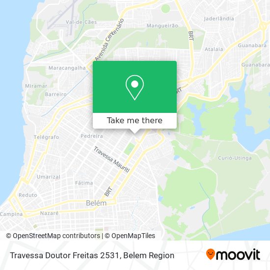 Travessa Doutor Freitas 2531 map
