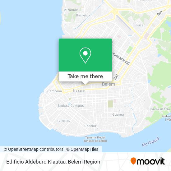 Edifício Aldebaro Klautau map