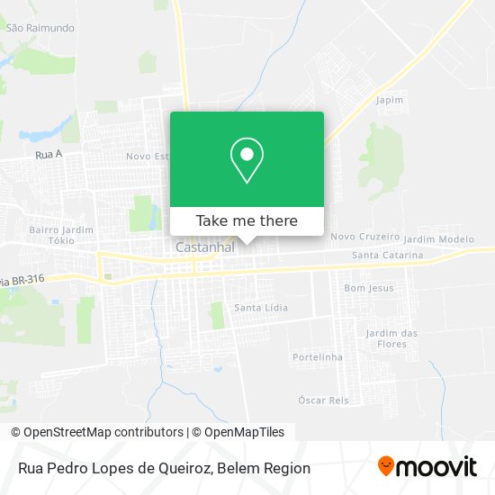 Rua Pedro Lopes de Queiroz map