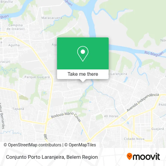 Conjunto Porto Laranjeira map