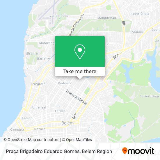 Praça Brigadeiro Eduardo Gomes map