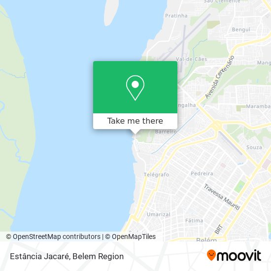 Estância Jacaré map