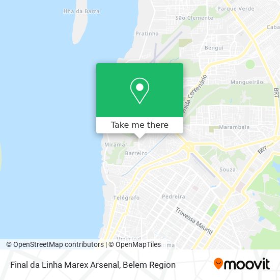 Final da Linha Marex Arsenal map