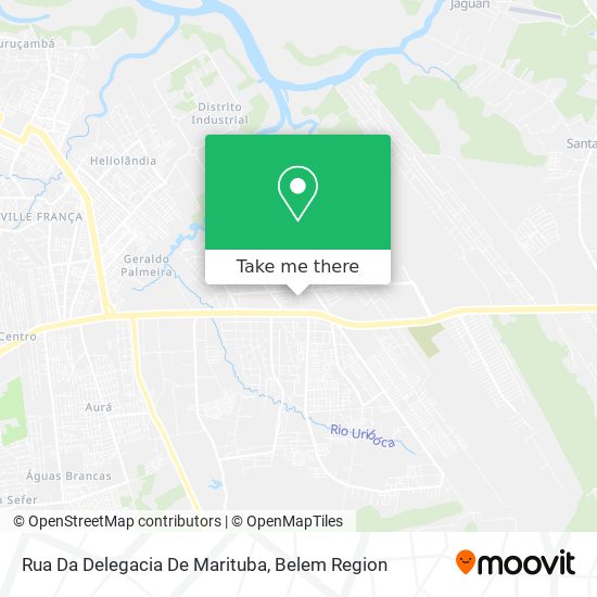 Rua Da Delegacia De Marituba map