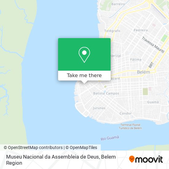 Museu Nacional da Assembleia de Deus map