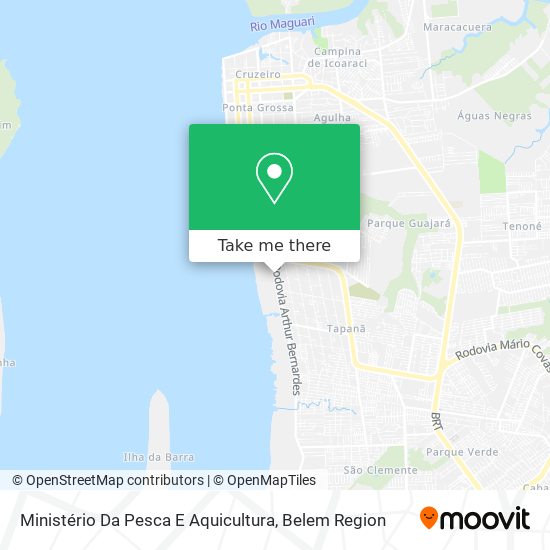 Ministério Da Pesca E Aquicultura map