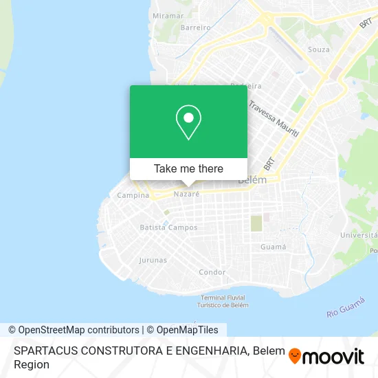 SPARTACUS CONSTRUTORA E ENGENHARIA map