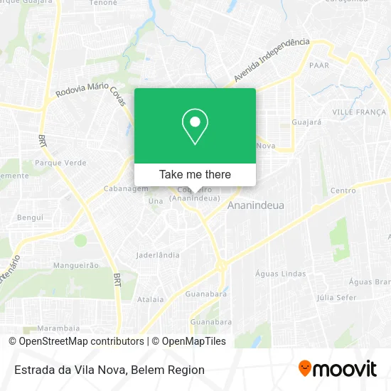 Estrada da Vila Nova map