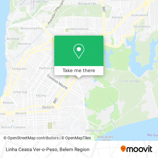 Linha Ceasa Ver-o-Peso map