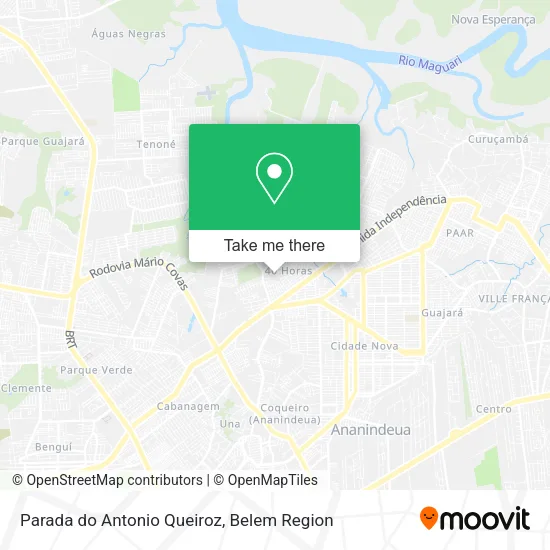 Parada do Antonio Queiroz map